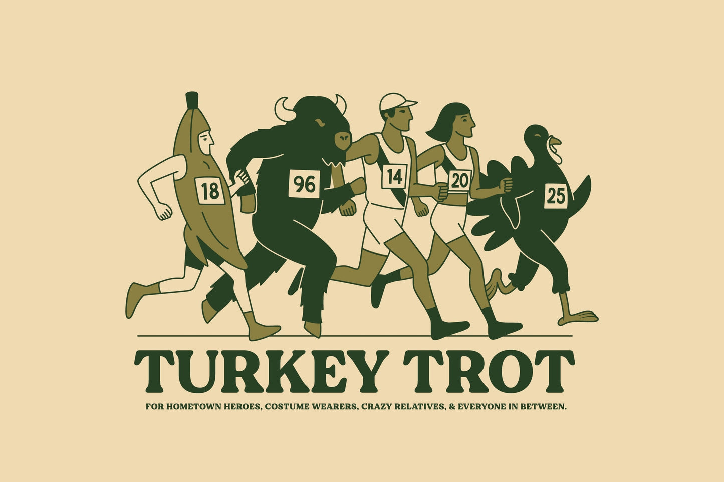 Turkey Trot Pennant