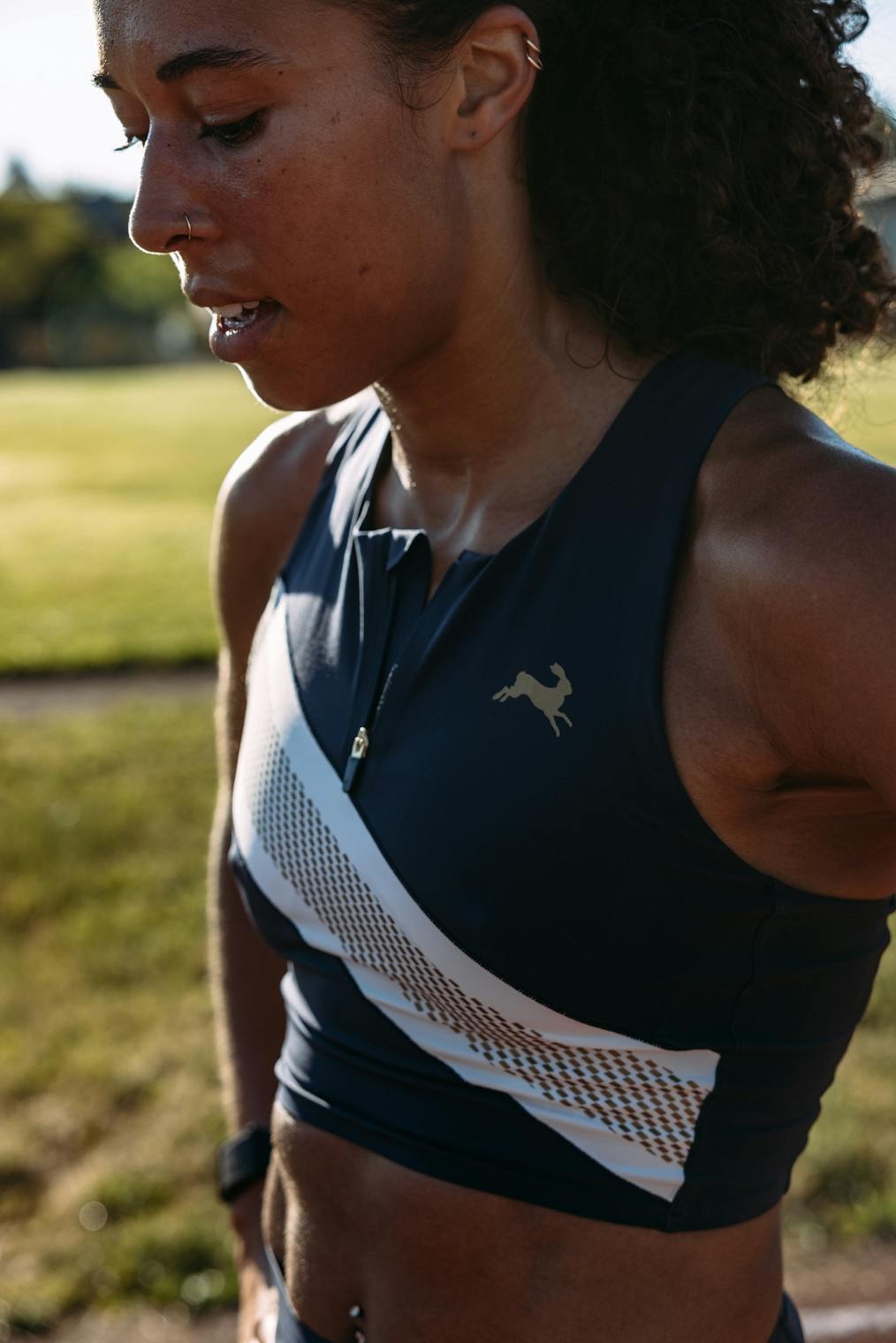 Strata Zip Bra