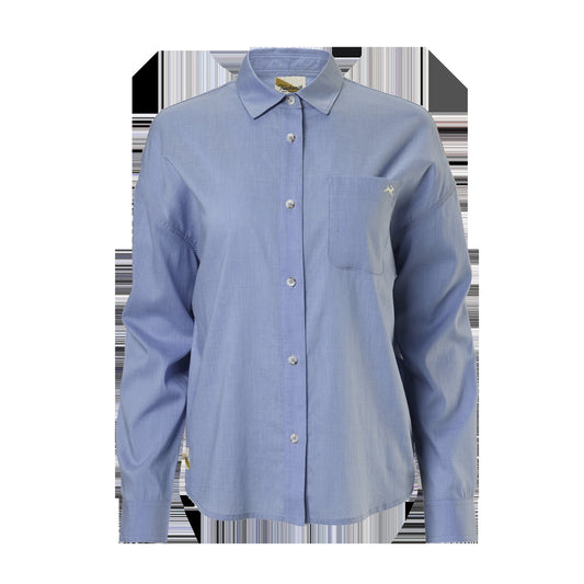 Run Cannonball Run Linen Button-Up
